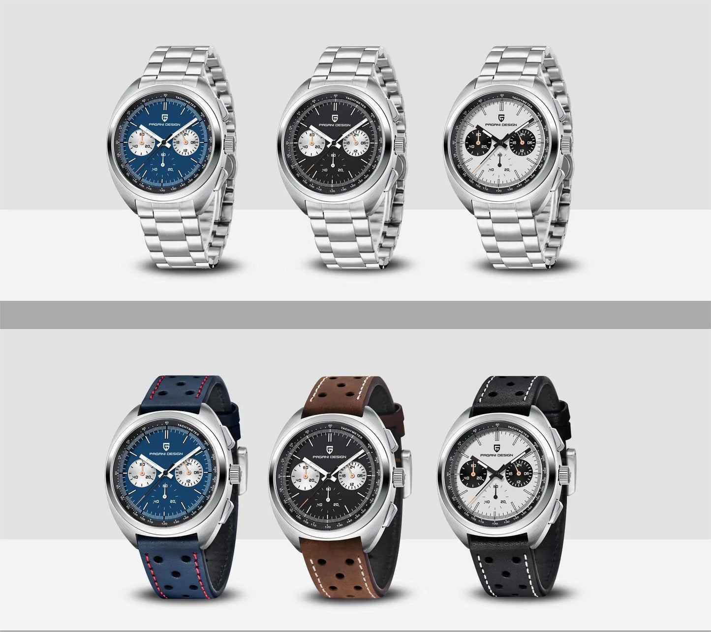 2026 Pagani Design Watch Luxury Men's Quartz Watch Speed Men's Chronograph Top Brand All-Steel Sapphire Diving Relógios Masculino