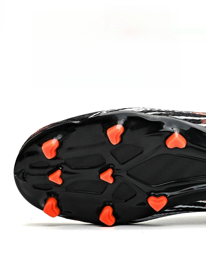 Nouvelles chaussures de Football en plein air pour hommes crampons chaussures de Football professionnelles bottes de terrain de Football pour enfants baskets d'entraînement confortables et antidérapantes