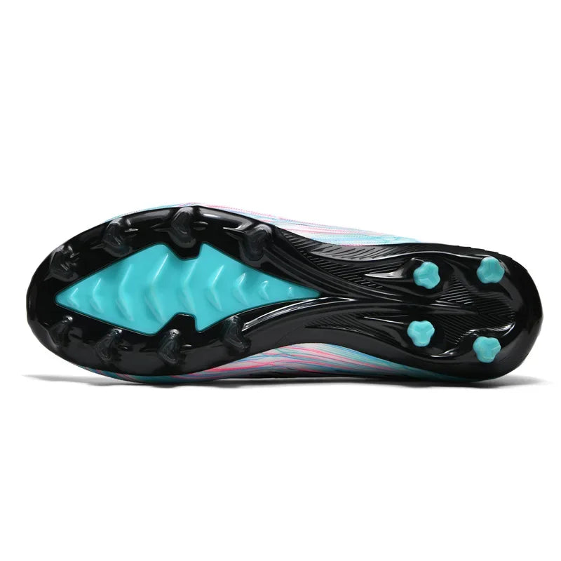 Nouvelles chaussures de football pour hommes, chaussures d'entraînement professionnelles, baskets de match, chaussures de football ultralégères, chaussures de sport pour l'extérieur, antidérapantes, unisexes