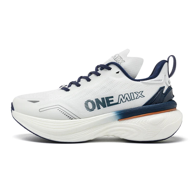 ONEMIX Nieuwe jogging- en hardloopschoenen voor dames en heren, lichte sneakers, wegschoenen, slijtvaste modieuze sportschoenen, fitnessschoenen