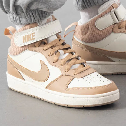 Nike New Women's Lightweight, Comfortable and Versatile Court Borough Mid 2 Mid-Top Basketball Shoes CD7782-125