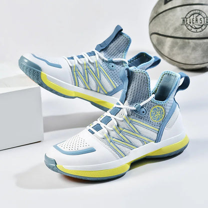 2024 New Dragon B Style Orange Men's Basketball Shoes Size 38-44 Air Cushioning Sport Sneakers Mesh Breathable Training Shoes