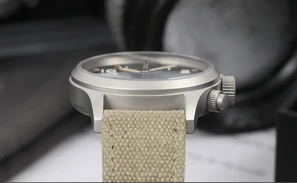 MILITADO Chronograph 39mm Watch BGW-9 Luminous Retro Military 100m Waterproof VK61 Quartz Movement Steel Vintage Men Wristwatch
