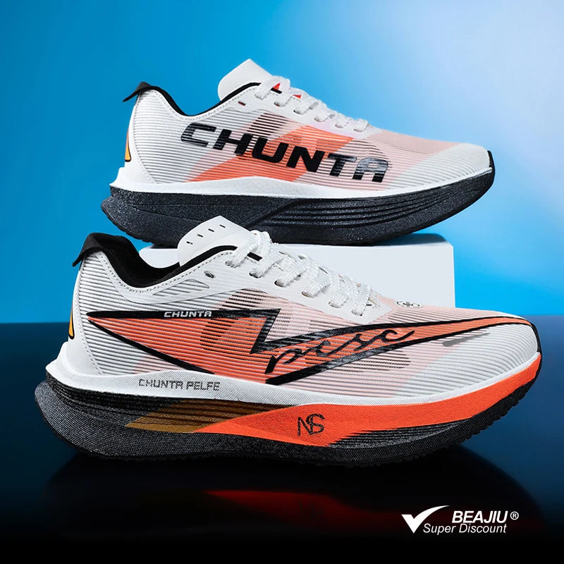Zapatillas de running con placa de carbono, especiales para maratón, deportivas para hombre, transpirables, ligeras, cómodas y de ocio para mujer.