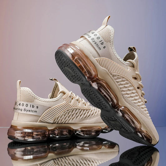 Luxury Men's Sneakers, Casual Breathable Trainer, Race Fashion Loafers, Running Shoes for Men Tennis