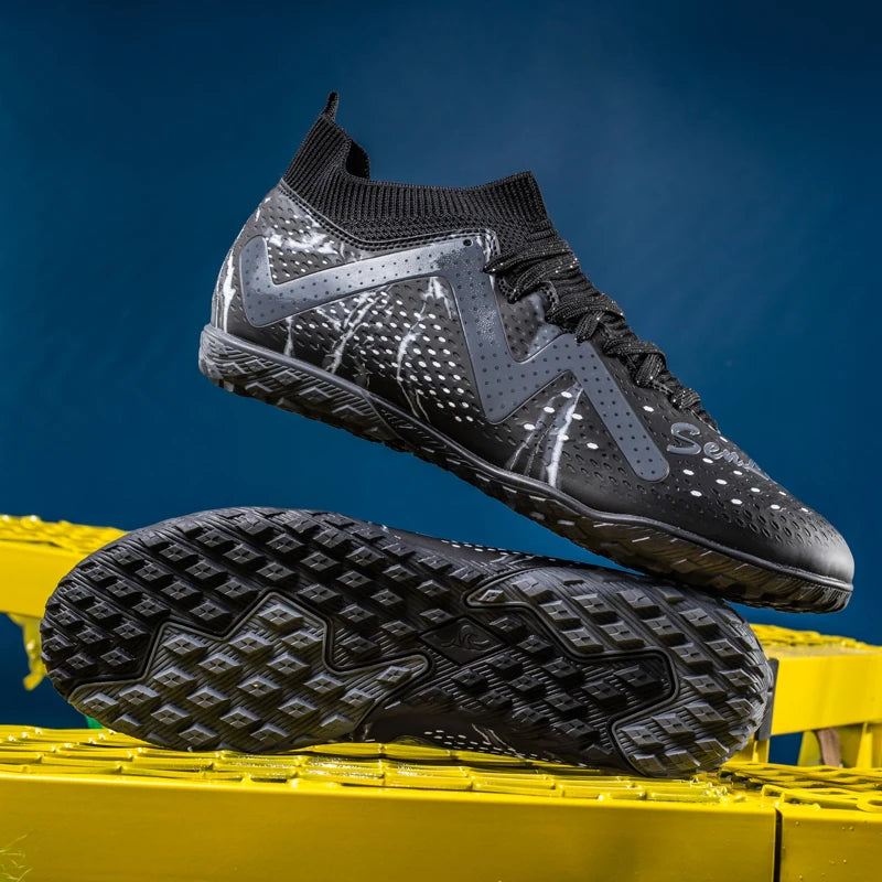 Bottes de Football professionnelles pour hommes, crampons de Football, entraînement de Sport en plein air, respirants pour étudiants, ultralégers, unisexe, livraison directe