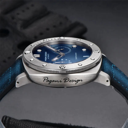 PAGANI DESIGN Men's Mechanical Watch Luxury Sapphire Glass Luminous Automatic Watch 200M Waterproof Stainless Steel Watch