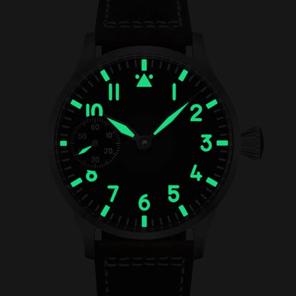 Corgeut Luxury Sapphire Glass 42 Mm Dial St3600 Or St3601 Hand-Wound Movement 316L Steel Case Men's Watch 30 M Water Resistant