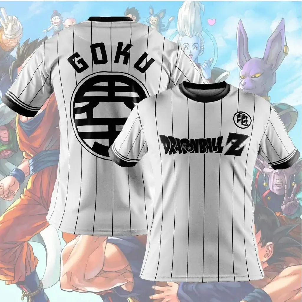 Cartoon Anime 7 Dragon Ball T-shirt for Children and Boys Cartoon T-shirt Short Sleeved Summer Men's Top Short Sleeved T-shirt, Produit gaming premium Fraquane, produits de luxe