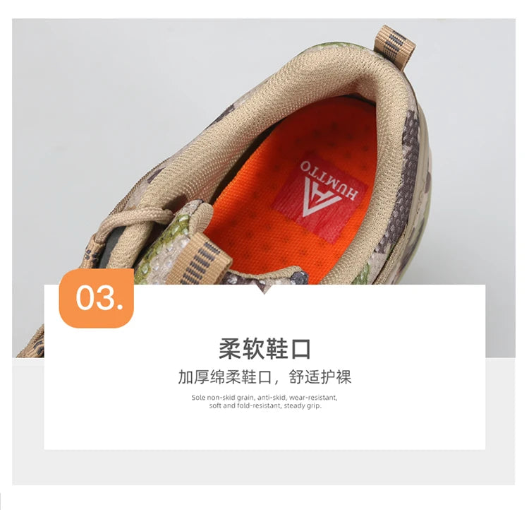HUMTTO Scarpe da trekking da uomo traspiranti per sport all'aria aperta, scarpe da arrampicata, scarpe da caccia da donna, scarpe da trekking, sneakers, stivaletti, scarpe tattiche