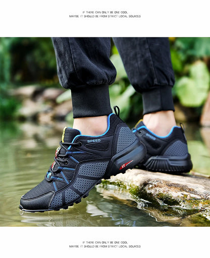 2025 Hiking Shoes for Men Non-slip Wear-resistant Comfortable Outdoor Hiking Sports Shoes Outdoor Running Shoes Walking Sports Shoes