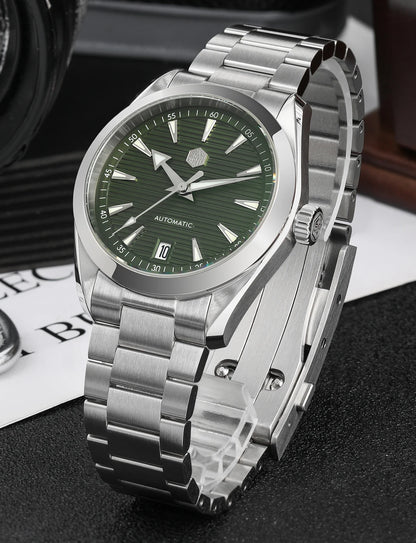 San Martin 38mm Chronometer Men's Watch SN0113W V2 ST2130 Automatic Movement Sapphire BGW9 Luminous Waterproof 100m Watch