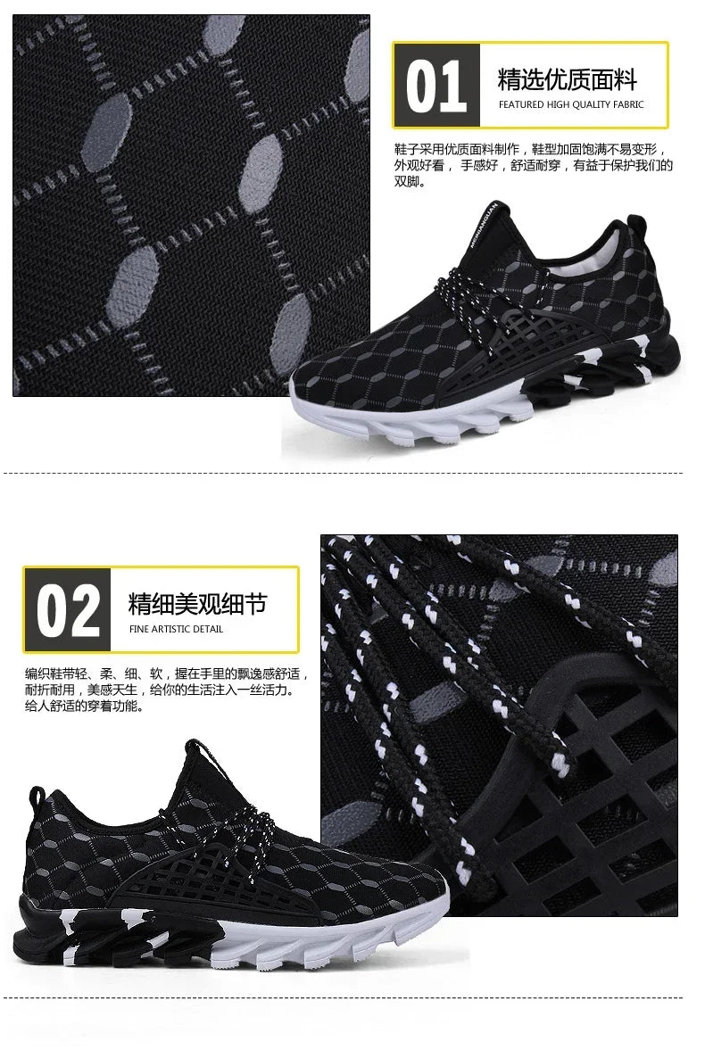 Moški športni čevlji, zračni čevlji za prosti čas in hojo, moška modna oblačila, teniški športni čevlji