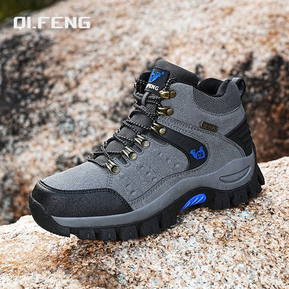 Outdoor-trekkingschoenen herfst/winter heren waterdichte wandelschoenen bergschoenen echt leer bosjacht tactische schoenen
