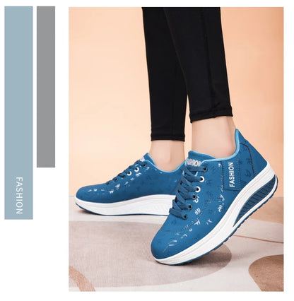 Adidași pentru femei, pantofi vulcanizați la modă pentru femei, pantofi fără toc pentru femei, pantofi de mers pe jos cu platformă, mărimi mari, Zapatillas Mujer