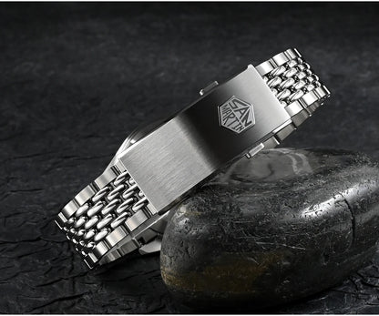 San Martin 39.5mm Limited Edition Full Lume Dial Automatic Men's Watch NH34 GMT 6H Date 10Bar Luxury Watch SN0116W
