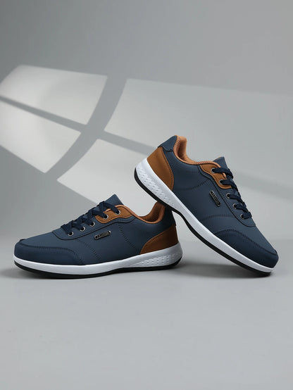Pantofi de mers pe jos impermeabili pentru bărbați „Four Seasons”, pantofi sport casual din piele pentru bărbați, pantofi de camping antiderapanti, pantofi de tenis pentru bărbați