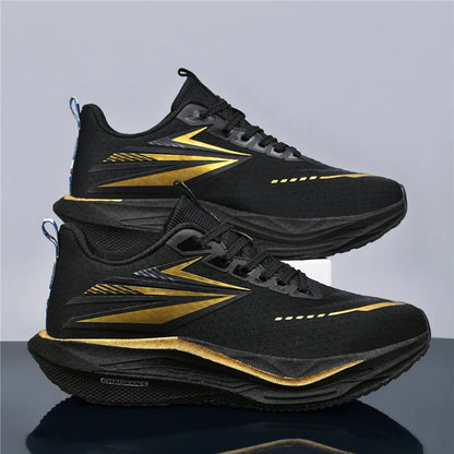 Men Casual Sport Shoes Air Cushion Running Shoes Breathable Marathon Running Sneakers Durable Outsole Trainer Tenis Walking Shoe
