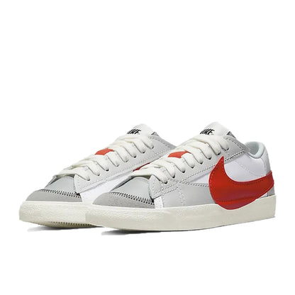 Nike Blazer Unisex Diseño clásico retro Tecnología de amortiguación cómoda Estilo versátil Zapatillas retro informales DD3111-100