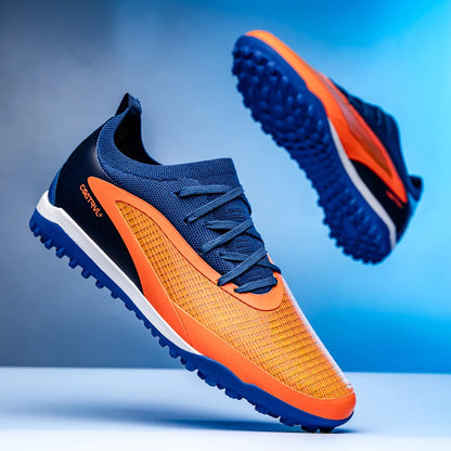 New Men Football Boots Non Slip Soccer Shoes Sport Outdoor Cleats Breathable Adult Long Spikes Training Boys Match Comfortable