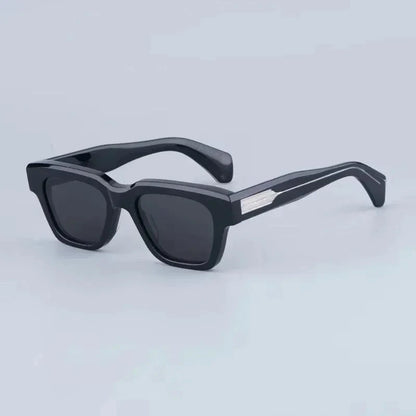 JMM Fellini Sunglasses Square High Quality High Street Punk Uv400 Men and Women Eyeglasses for Optical Prescripiton with Case
