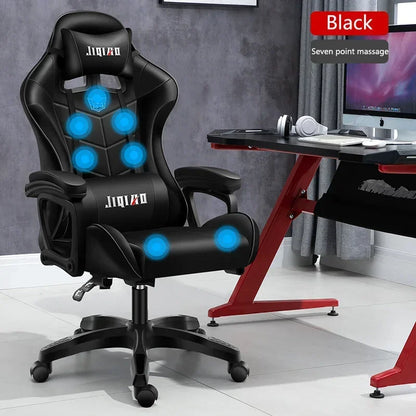 High quality gaming chair RGB light office chair gamer computer Ergonomic swivel chair Massage Recliner New gamer chairs