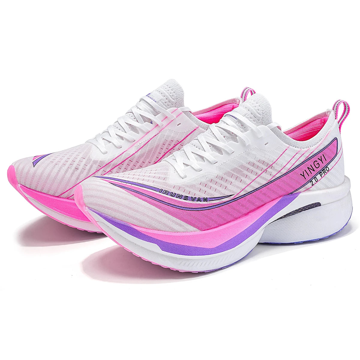 2025 IRUNSVAN SHADOW WING 2.0 PRO Marathon Air Cushion Sports Running Shoes, Carbon Plate Trail Running Shoes, Lightweight Sneakers
