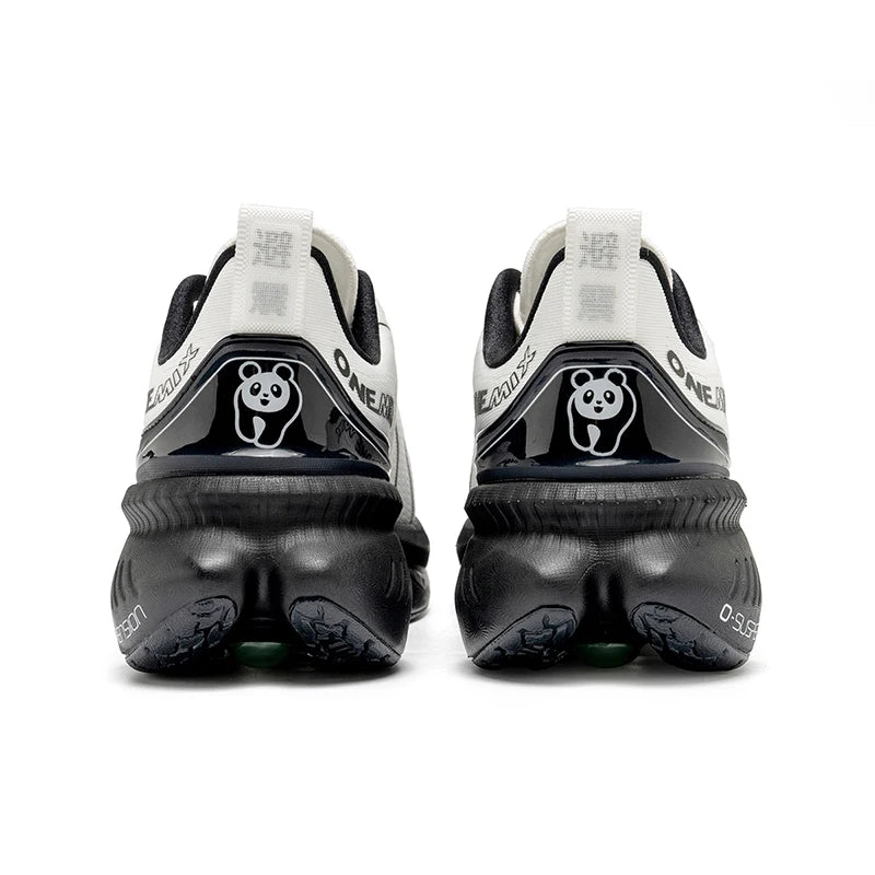 ONEMIX Nieuwe hardloopschoenen met demping voor heren, geschikt voor intensieve hardlopers, met veters, sportschoenen voor dames, antislip, outdoor, atletische herensneakers