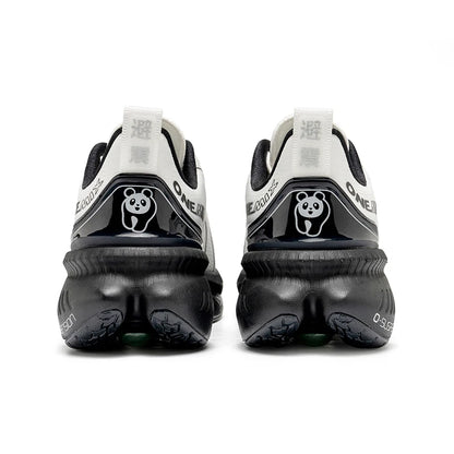 ONEMIX Nieuwe hardloopschoenen met demping voor heren, geschikt voor intensieve hardlopers, met veters, sportschoenen voor dames, antislip, outdoor, atletische herensneakers