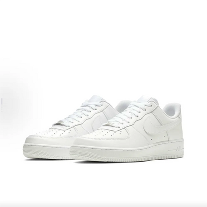 Nike Air Force 1 AF1 All-White Scarpe da skate casual unisex a tomaia bassa CW2288-111
