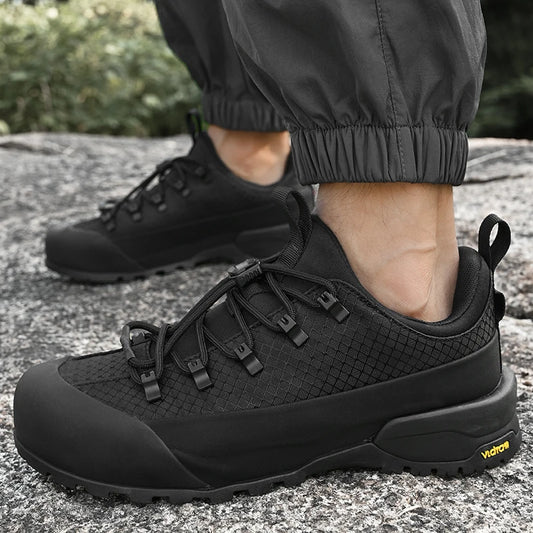 2025 New Hiking Shoes Non-Slip Grip Men's Spring Fall Outdoor Casual Sports Shoes Breathable Comfortable Durable Leisure Sneakers