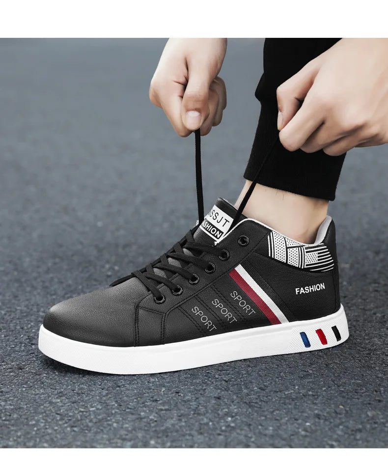 Moški čevlji za rolkanje 48 Casual visoki čevlji za hojo športni čevlji dihalni čevlji za hip hop ulični čevlji Chaussure Homme