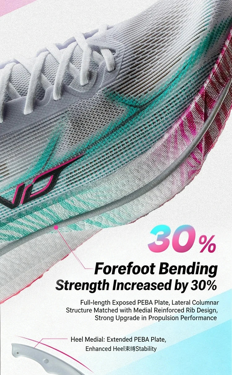 QIAODAN Men's Trail Running Shoes 2026 WIND 4 Jogging Sport Shoes GYM Mesh Breathable Athletic Running Sneakers QDB023262298