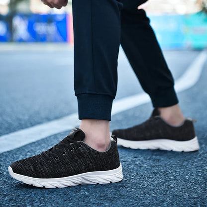 Zapatillas de running para hombre, zapatillas deportivas de moda, ligeras y transpirables, zapatillas cómodas para caminar, zapatillas deportivas para hombre.