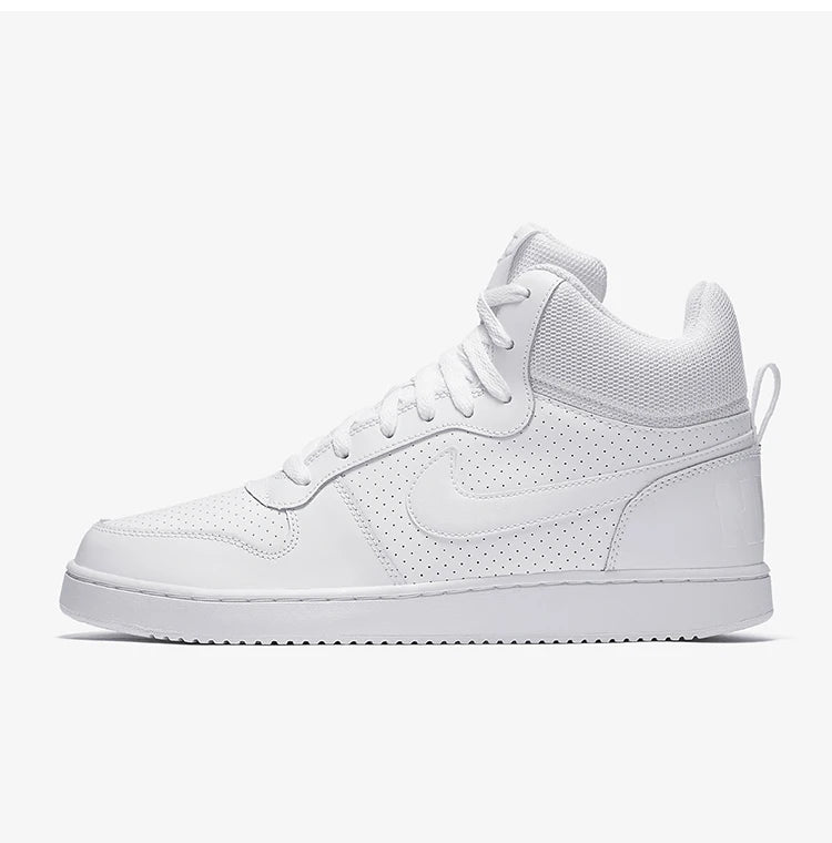 Nike originalne COURT BOROUGH MID muške visoke casual tenisice u čisto bijeloj boji 838938-111