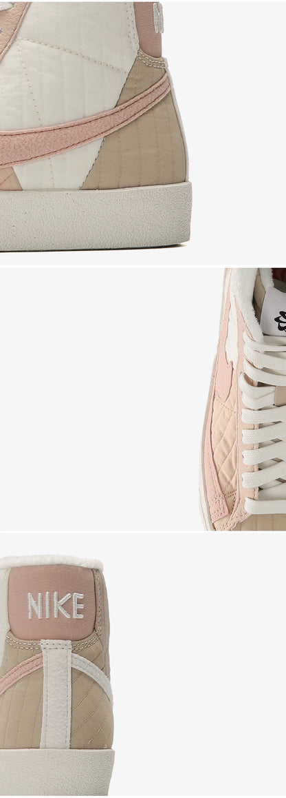 Nike Official Genuine BLAZER Pioneer Women's High-Top Sports Casual Shoes DO7445-261