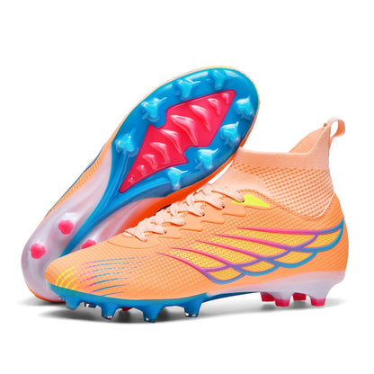 2026 Superfly FG Football Boots Outdoor Soccer Cleats Black Shoes Soft Sport Professional Shoes Breathable Comfortable Boots Plus