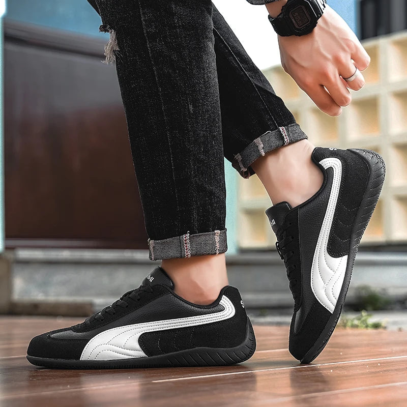 Priljubljeni jesenski lahki modni moški športni čevlji, odporni proti vonju, nizki športni čevlji, mehki retro čevlji za hojo na prostem