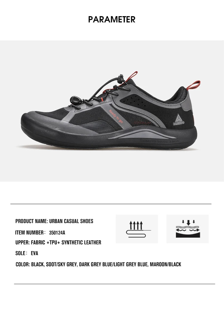 HUMTTO Breathable Walking Shoes for Men Luxury Casual Men's Sneakers Designer Sports Jogging Running Trainers Summer Men's Sneakers