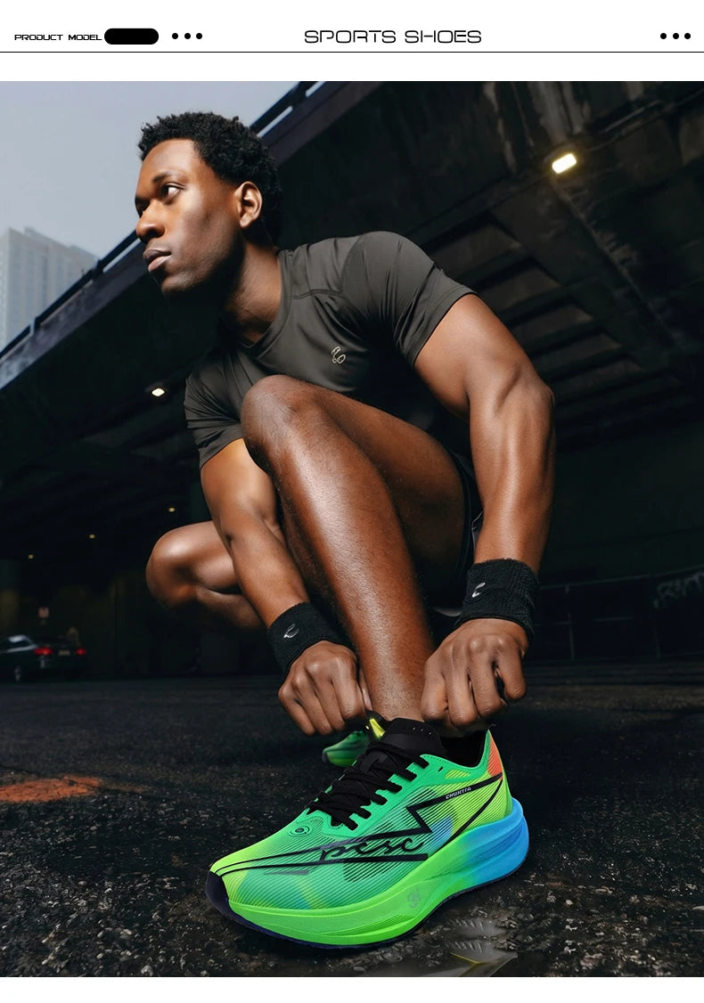 Zapatillas de running con placa de carbono, especiales para maratón, deportivas para hombre, transpirables, ligeras, cómodas y de ocio para mujer.