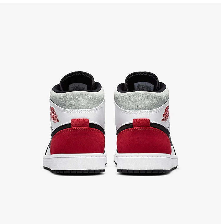 Nike originalni Air Jordan 1 AJ1 moški športni košarkarski čevlji s srednjim zgornjim delom in oblazinjenjem 852542-100