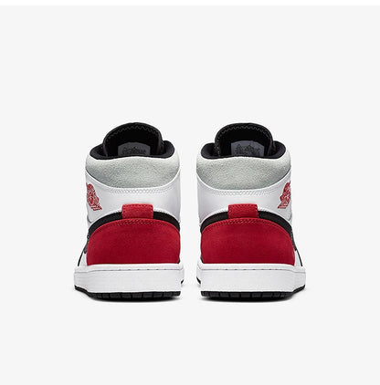 Nike originalni Air Jordan 1 AJ1 moški športni košarkarski čevlji s srednjim zgornjim delom in oblazinjenjem 852542-100