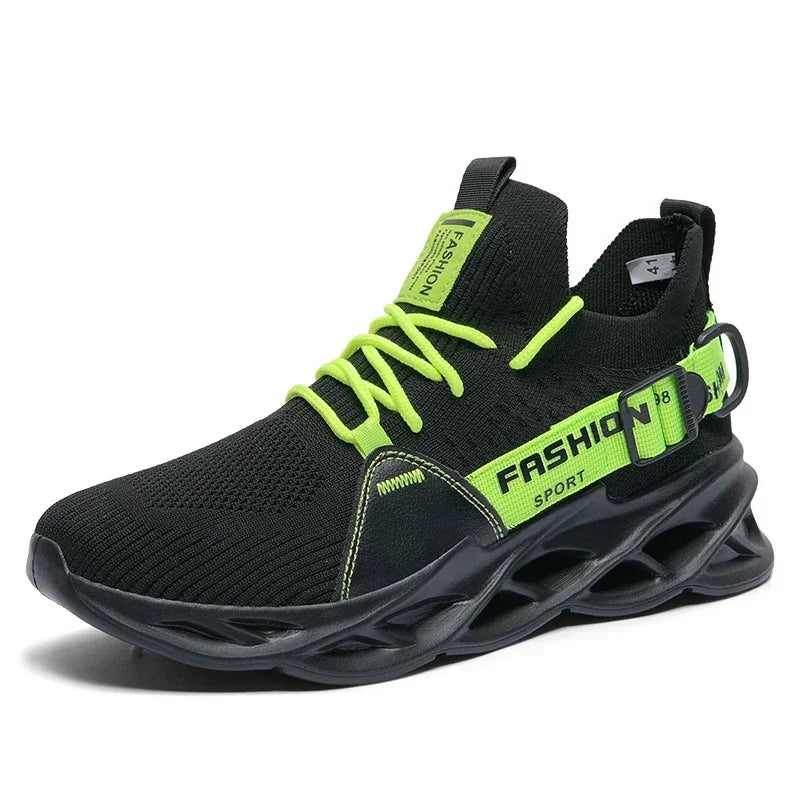 Men's Breathable Fashion Mesh Running Shoes High Quality Unisex Lightweight Tennis Athletic Sneakers 2023
