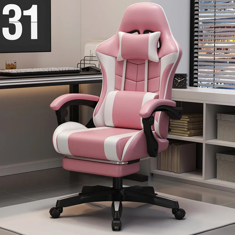 Cadeira Esports para Internet Café Sponge, cadeira de computador para Internet Café, cadeira de escritório reclinável para casa, confortável e giratória