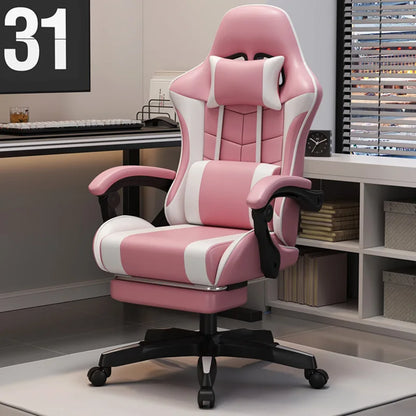 Cadeira Esports para Internet Café Sponge, cadeira de computador para Internet Café, cadeira de escritório reclinável para casa, confortável e giratória