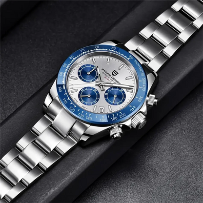 Neue PAGANI DESIGN PD1644 Luxus-Quarzuhr für Herren mit automatischem Datum, sportliche Armbanduhr, 100m wasserdicht, Chronograph, Herrengeschenk