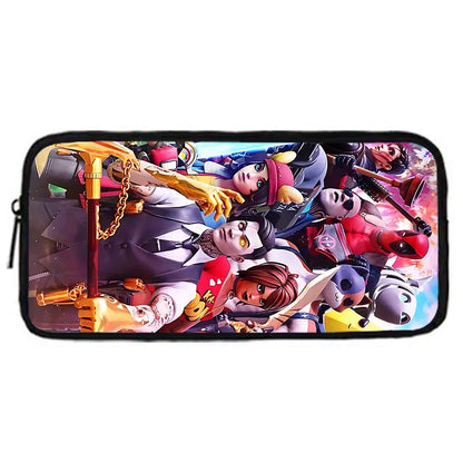 Hot Game Child Backpacks Lunch Bag Pencil Case Pupil Large Capacity School Bags Design-F-FortniteS For Boy Girl Best Gift