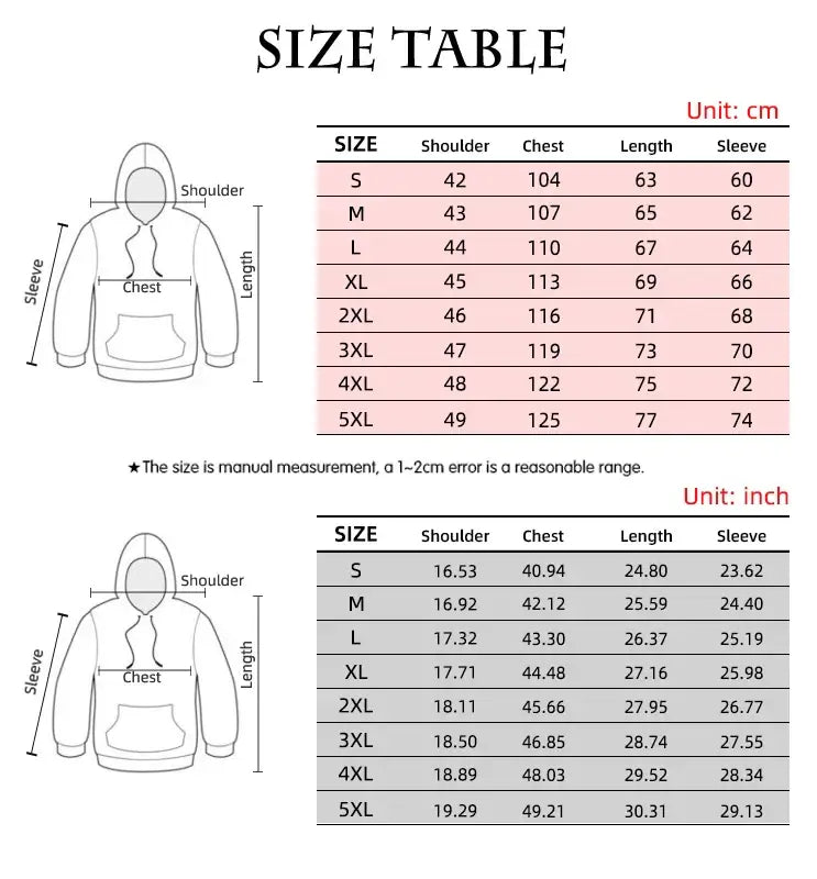 Knight Templar Mens Hoodie Sweatshirt 3d Printed Men Women Casual Hooded Sweatshirts Pullover Hip Hop Harajuku Streetwear Tops, guide des tailles
