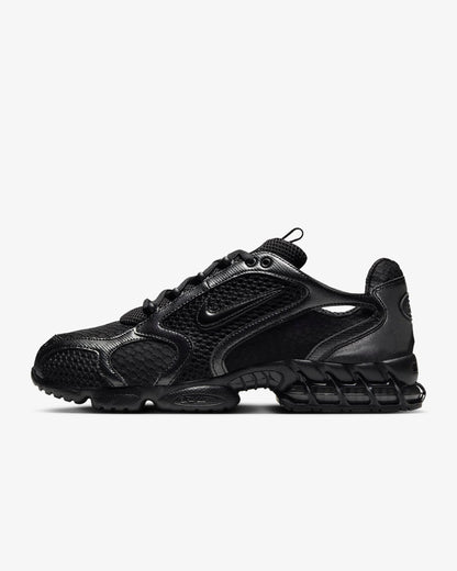 Nike Air Zoom Spiridon Cage 2 Scarpe casual unisex basse Abbigliamento sportivo Grigio e rosso Resistenti all'usura Calzature lifestyle CJ1288-600