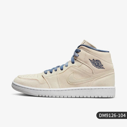 Nike Ufficiale - Air Jordan 1 da donna: sneakers casual resistenti a gambale alto DM9126-104